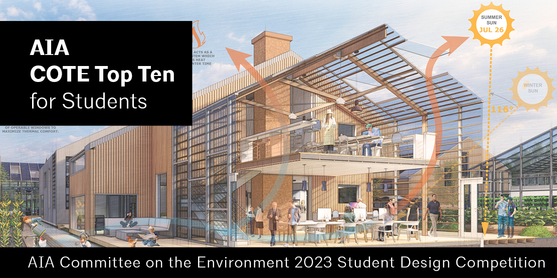 2023 COTE Competition Association of Collegiate Schools of Architecture
