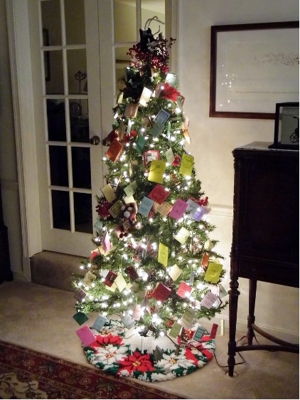 Book Club Christmas Tree