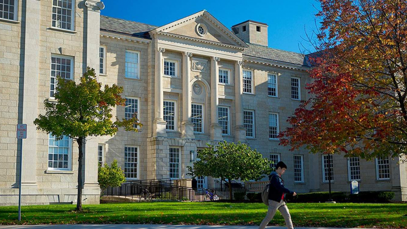 Crosby Hall, the heart of the School of Architecture and Planning's studio-based experience, is undergoing a historic renovation. Photo: Douglas Levere